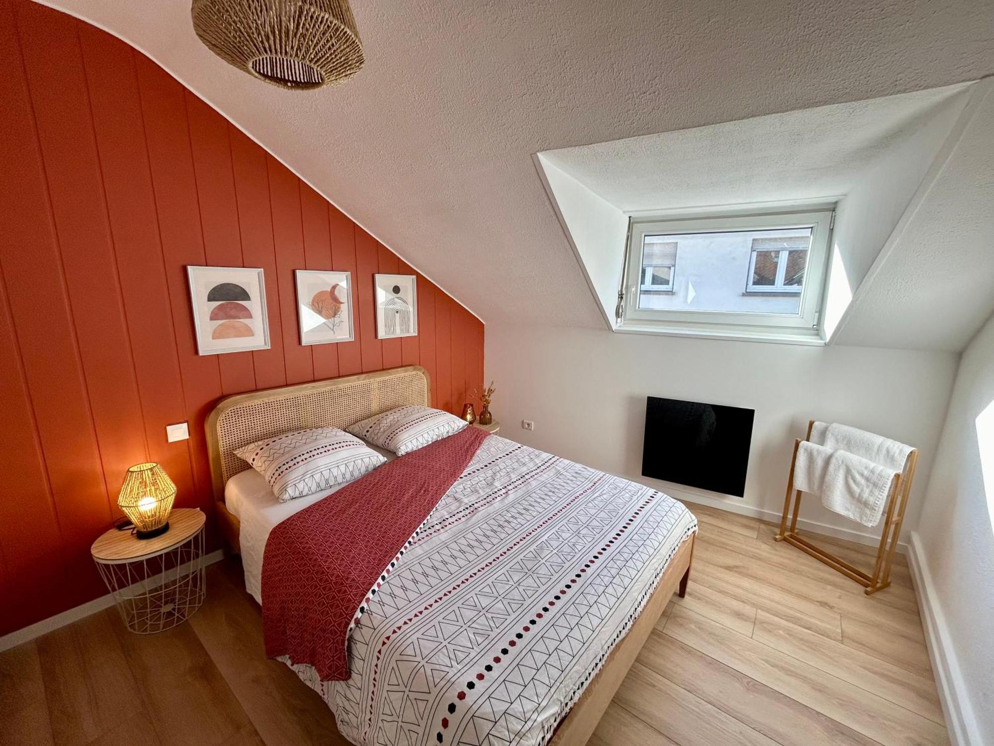 Douce Agathe - Duo-Groupe, Chaleureux, Tram 200M, Centre 10Min Apartment สตราสบูร์ก ภายนอก รูปภาพ